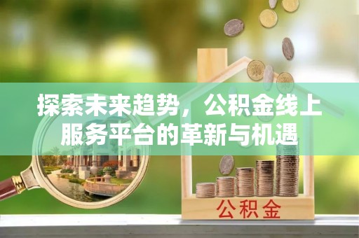 官渡探索未来趋势，公积金线上服务平台的革新与机遇